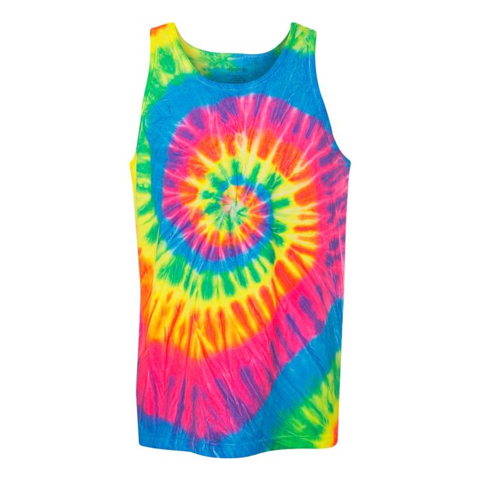 Fluorescent Rainbow Spiral