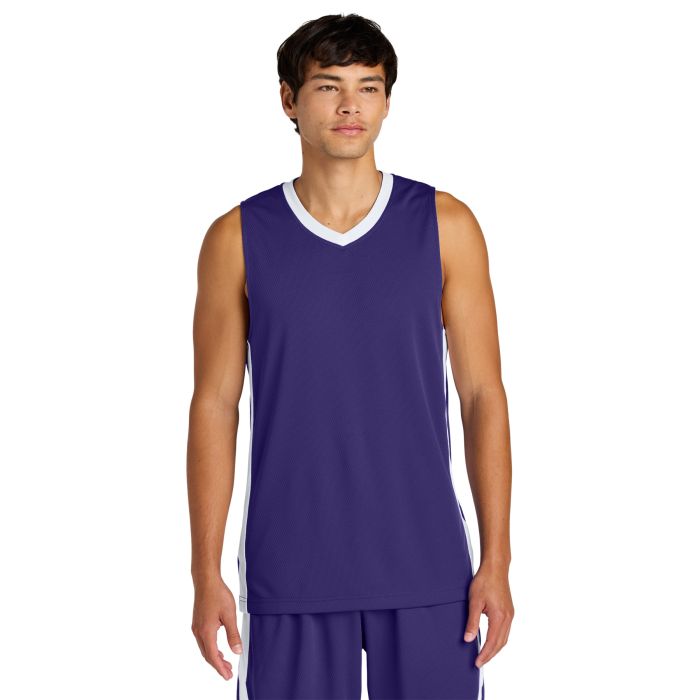 Purple/ White
