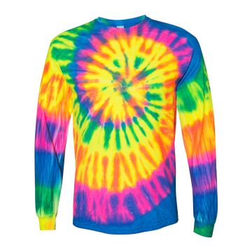 Fluorescent Rainbow Spiral