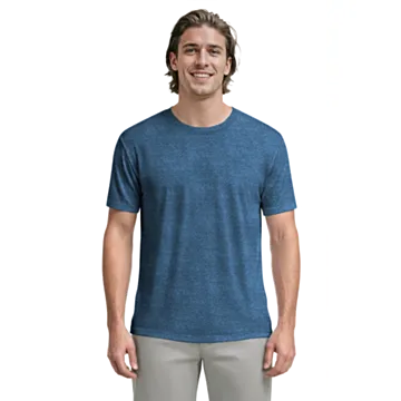Blue Triblend Tee
